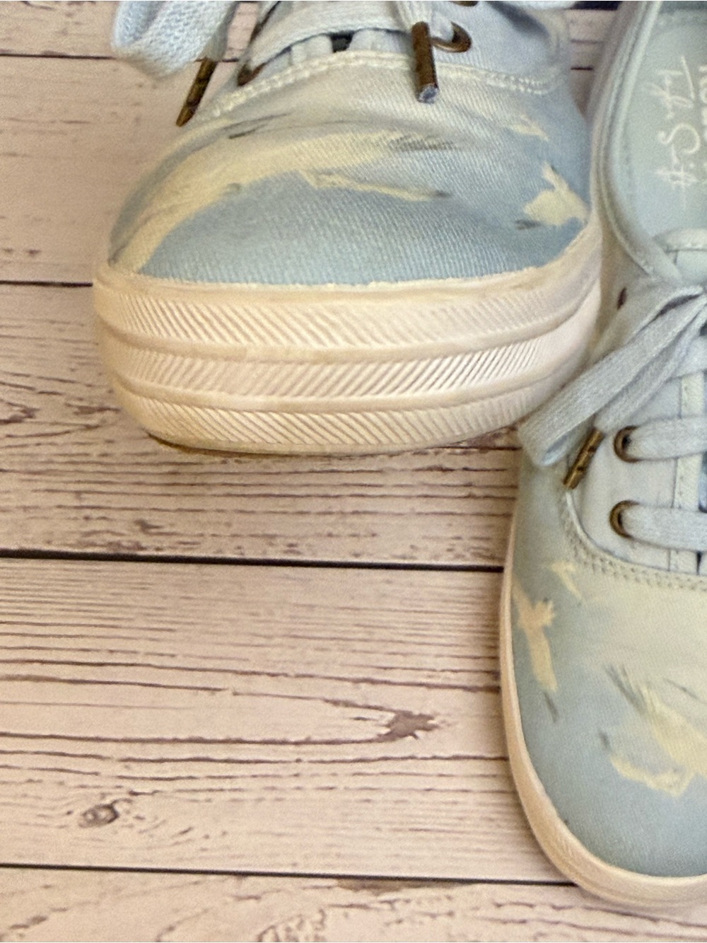Keds Taylor Swift 1989 Tour seagull print canvas shoe limited edition 2015 EUC - Picture 13 of 16